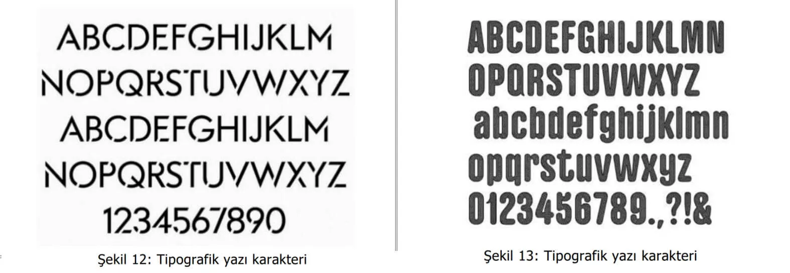 tipografik yazı karakter örnekleri-Afyon Patent